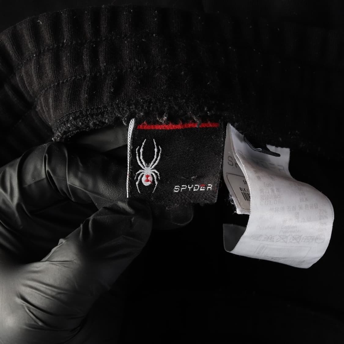 스파이더 로고 트레이닝 조거 팬츠 블랙 2XL 상품이미지6