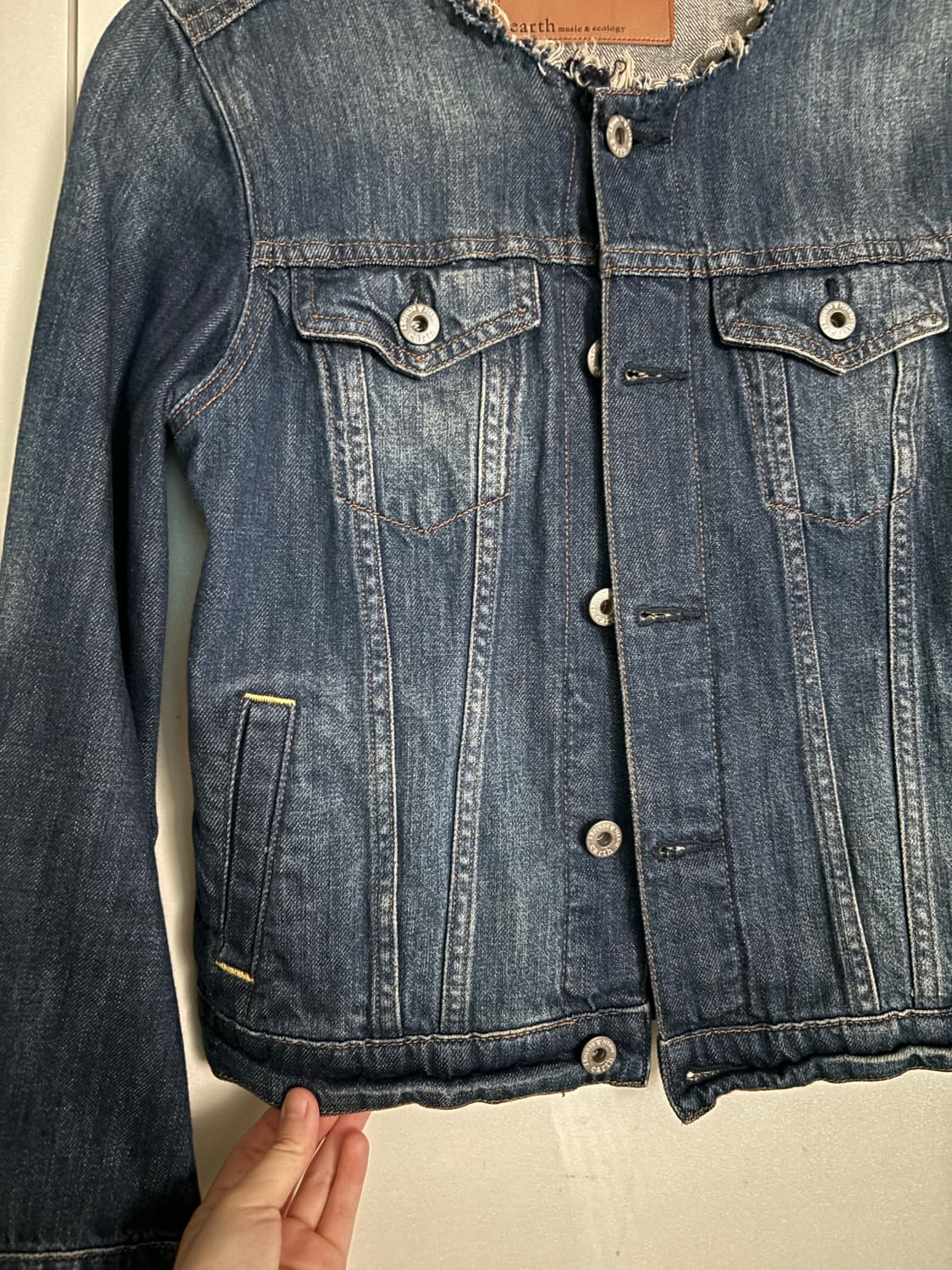 vintage denim jacket 상품이미지4