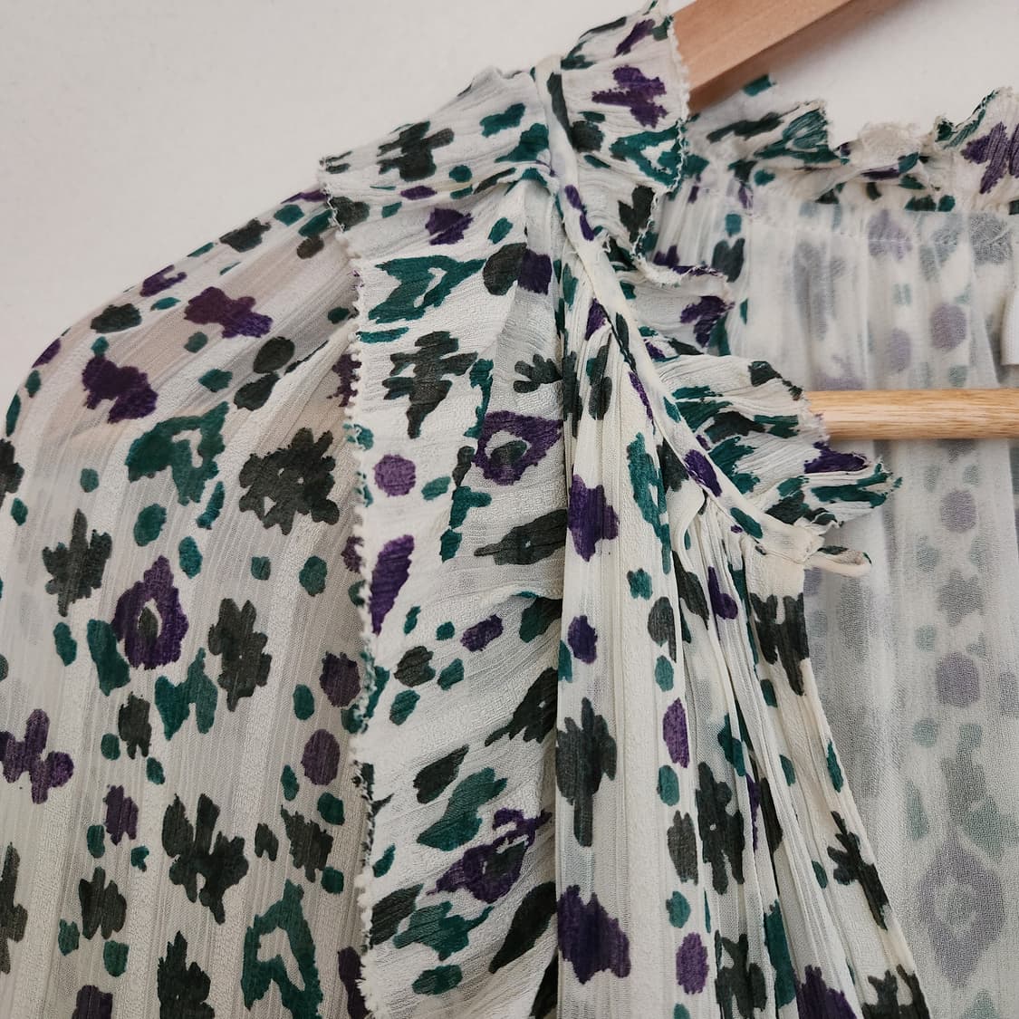 페미닌한 이자벨마랑 에뚜왈 패턴 블라우스 (36) 상품이미지3