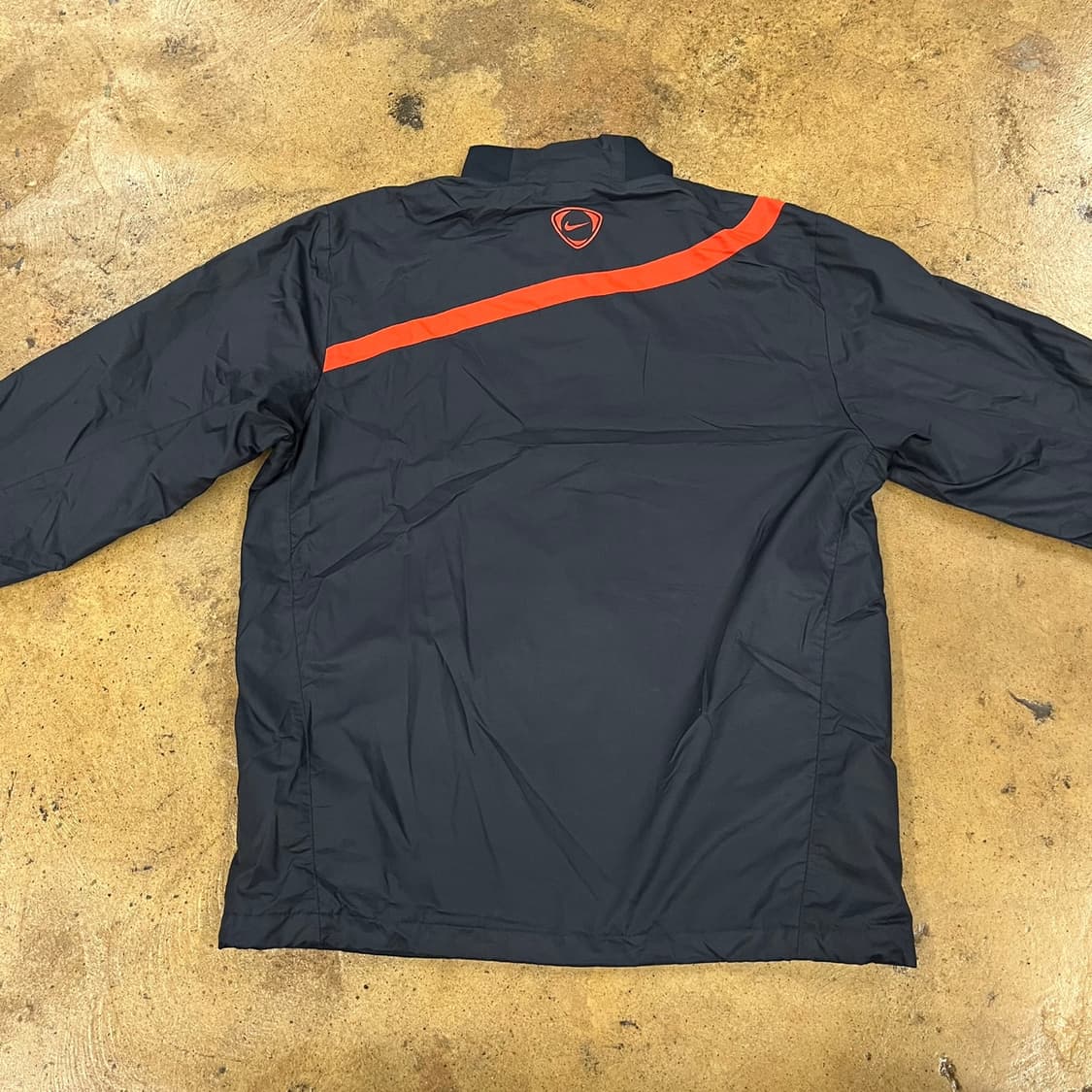 [정품/S] 나이키 바람막이 블랙 오렌지 b19 상품이미지4