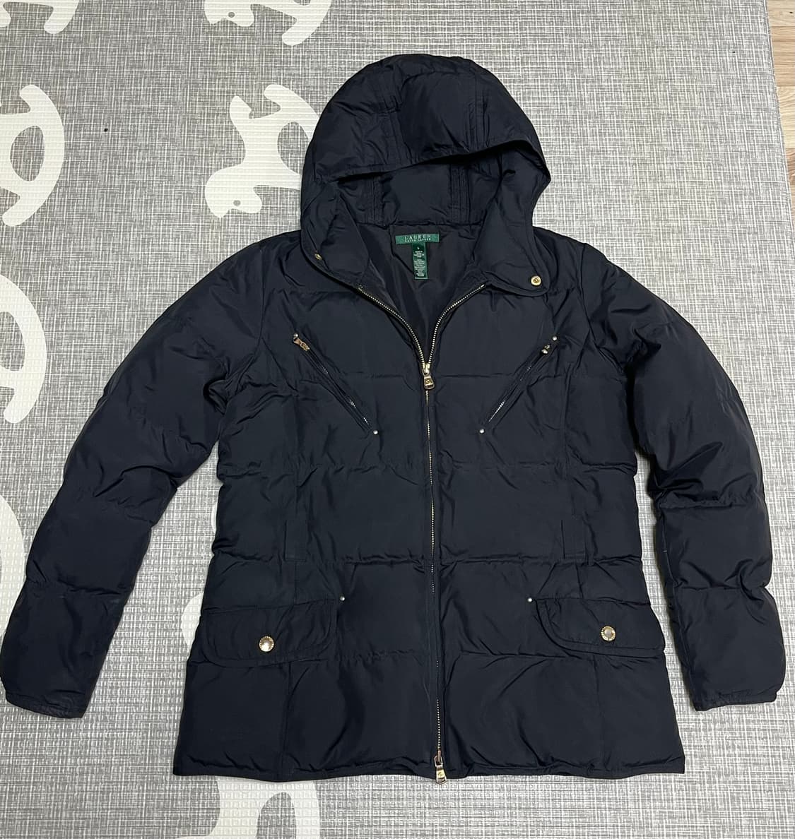 폴로 여성라인 랄프로렌 패딩 블랙 L 상품이미지1