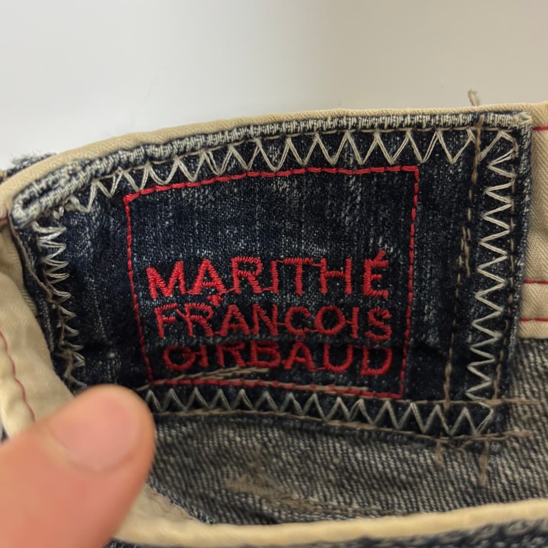 마리떼 프랑소와 저버 셔틀 스트레이트 데님 상품이미지4