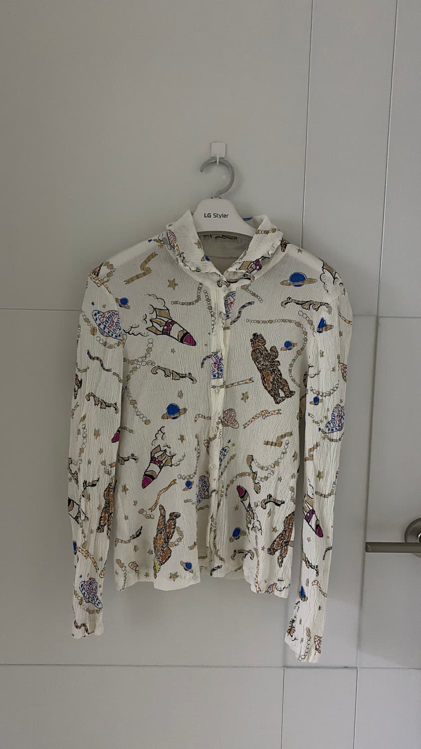 츠모리치사토 플리츠셔츠 44,55  상품이미지1