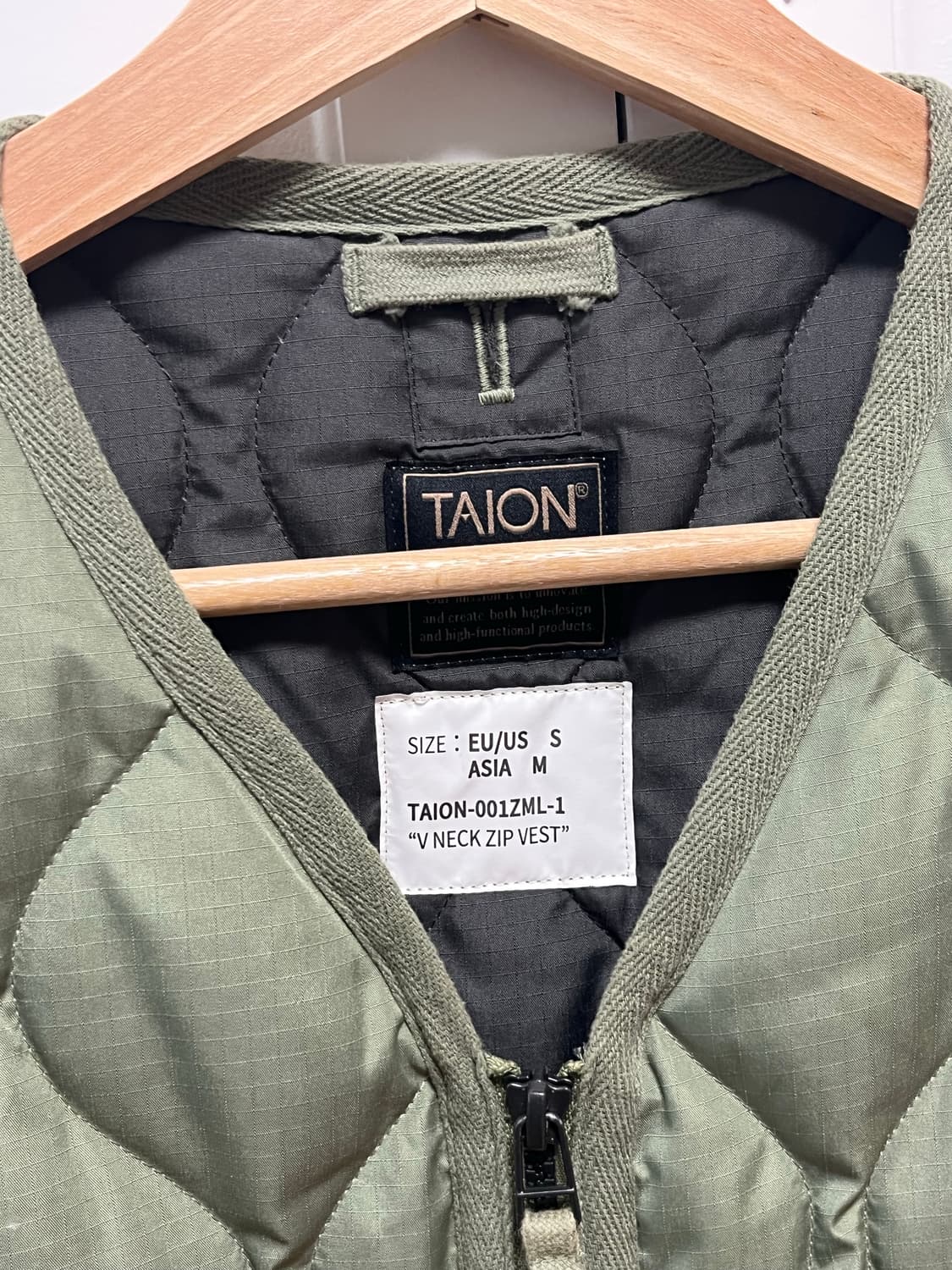 타이온 밀리터리 v넥 베스트 상품이미지5