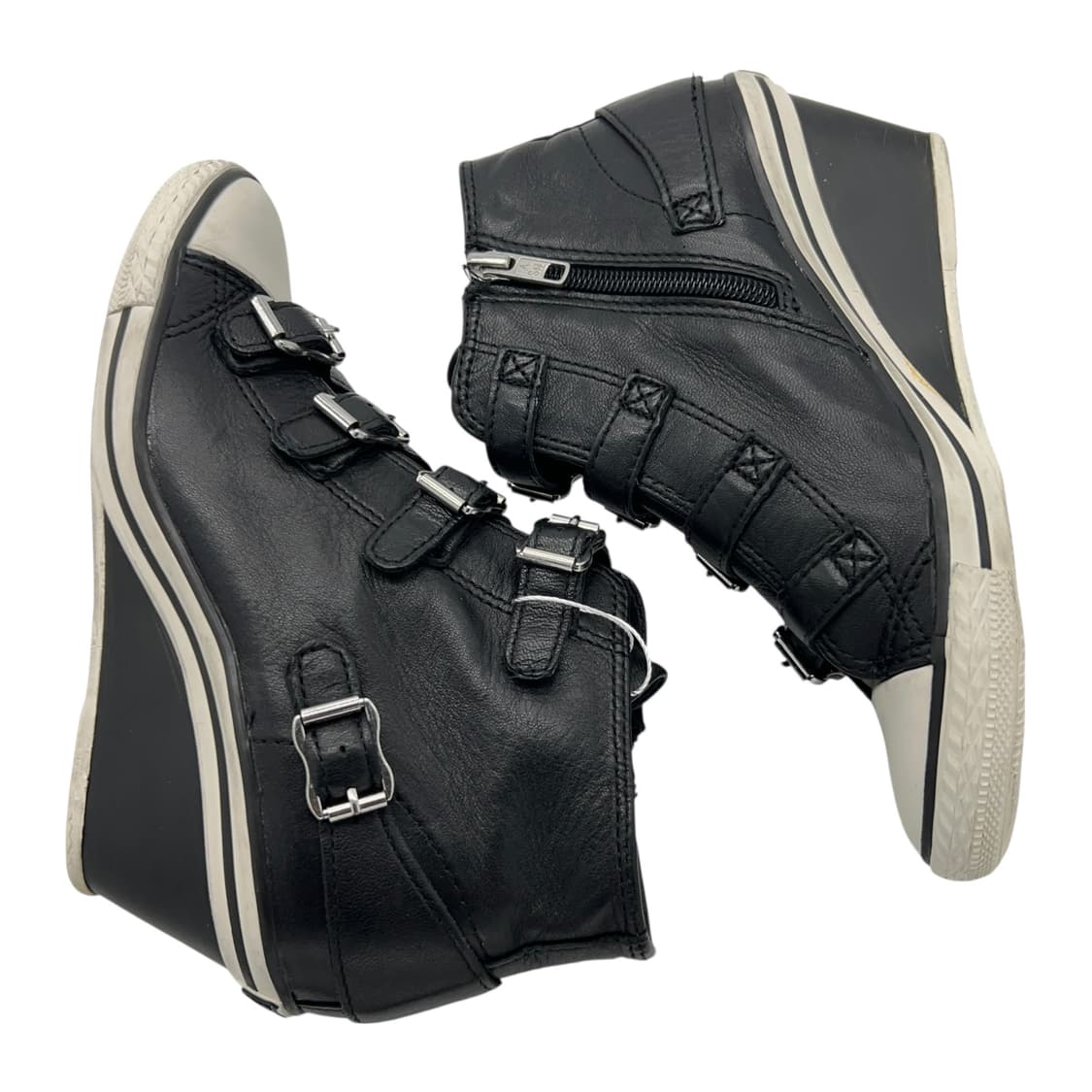 230 W 아쉬 웨지힐 스니커즈 블랙 (EU36) 상품이미지2