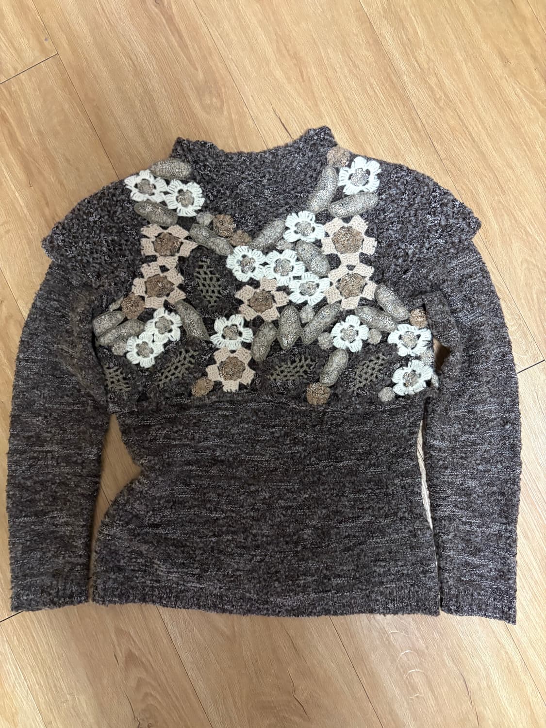 Vernice Freded turtle neck knit 상품이미지2