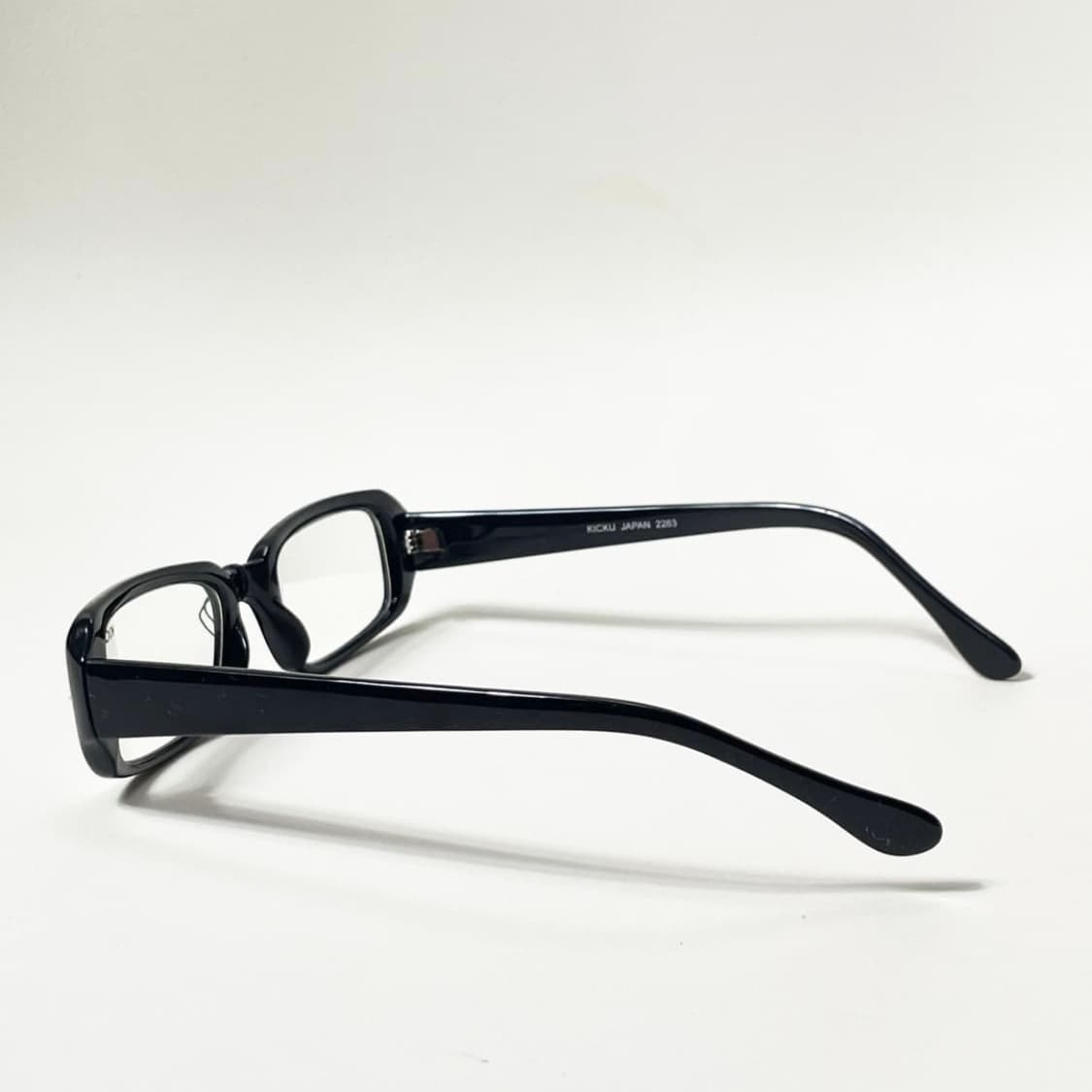 90s 뿔테 스퀘어 안경 (KICKU JAPAN) 상품이미지4