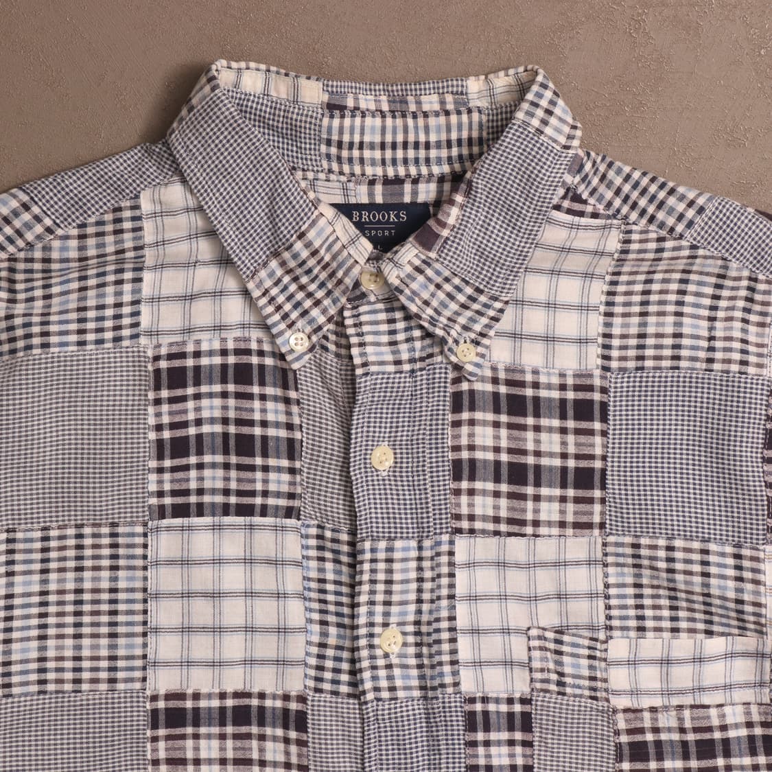 브룩스 브라더스 패치워크 셔츠 A1540 상품이미지2