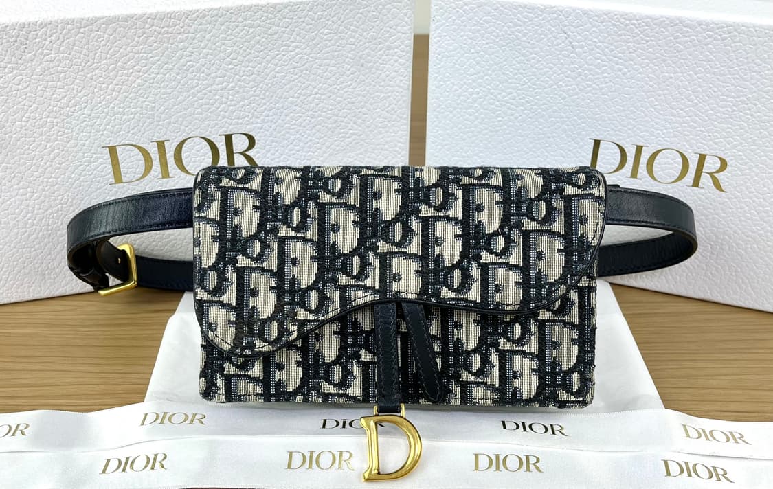 디올 오블리크 새들 벨트백  상품이미지1