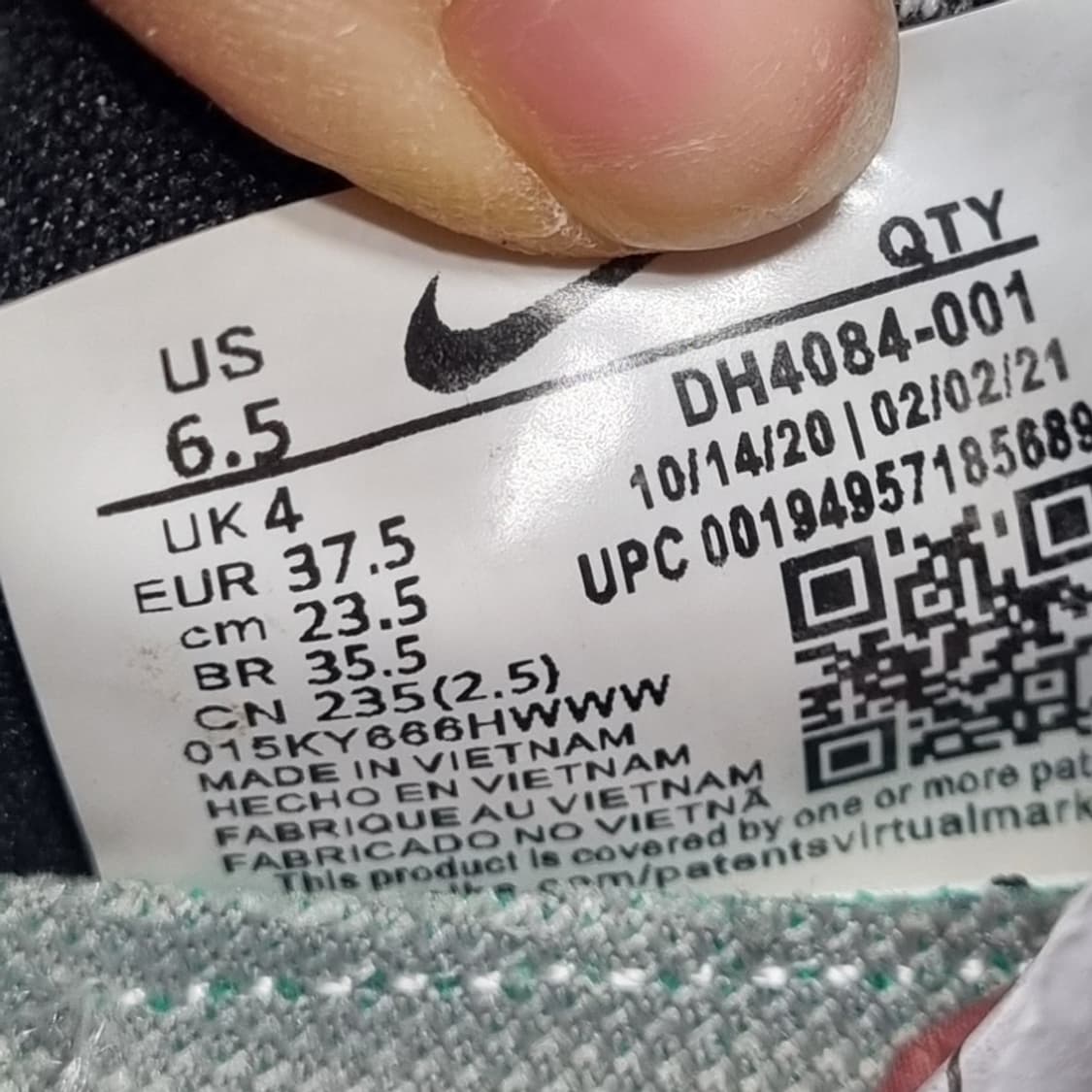 나이키 에어 베이퍼맥스2021 플라이니트235 상품이미지6