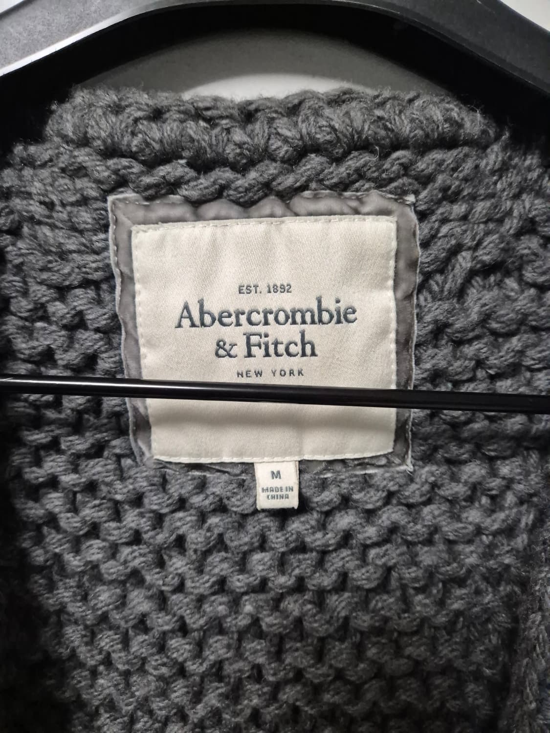 아베크롬비 울 캐시미어 니트 베스트 조끼 상품이미지3