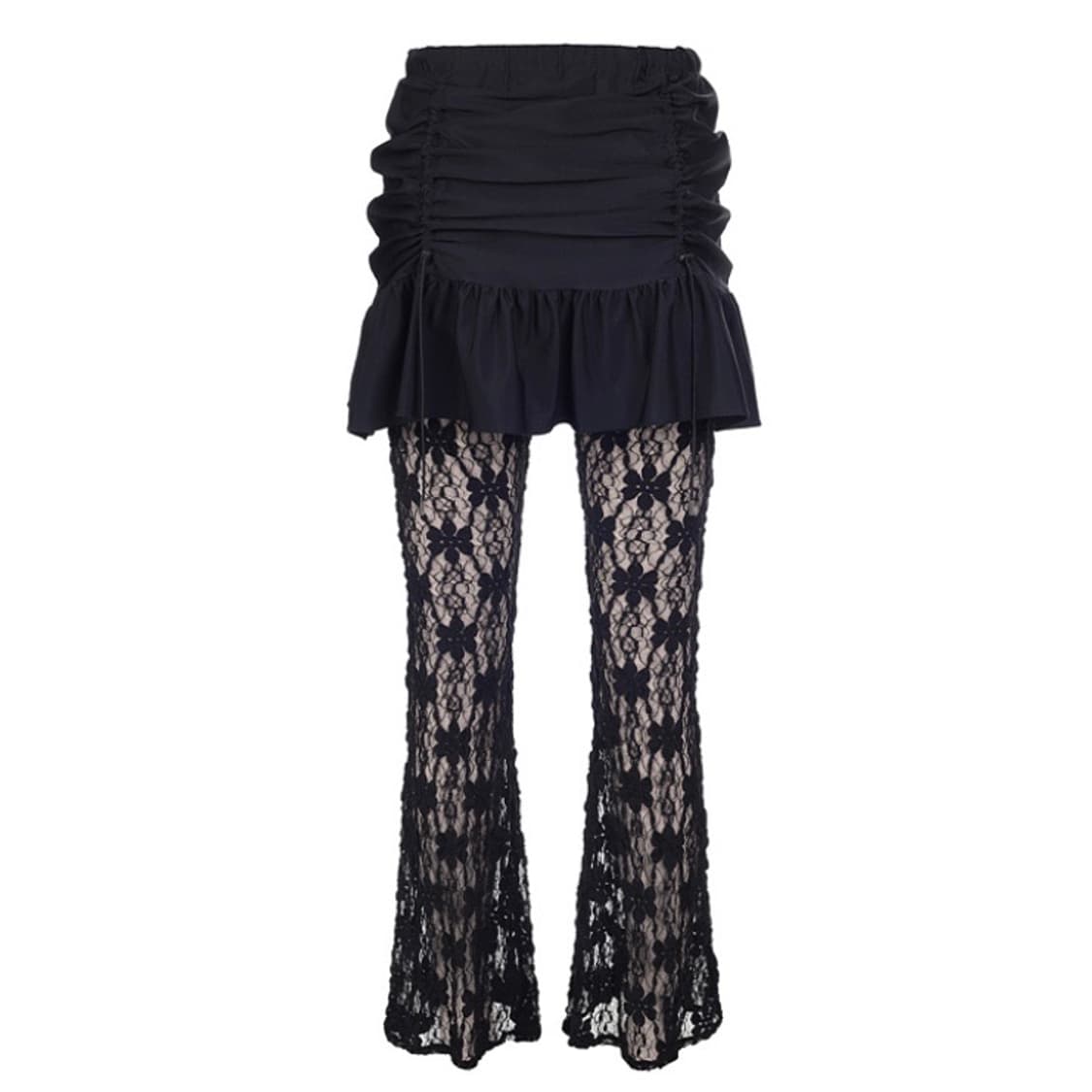 라라폭스 레이스 스커트 팬츠 LACE SKIRT PANTS BLACK 상품이미지5