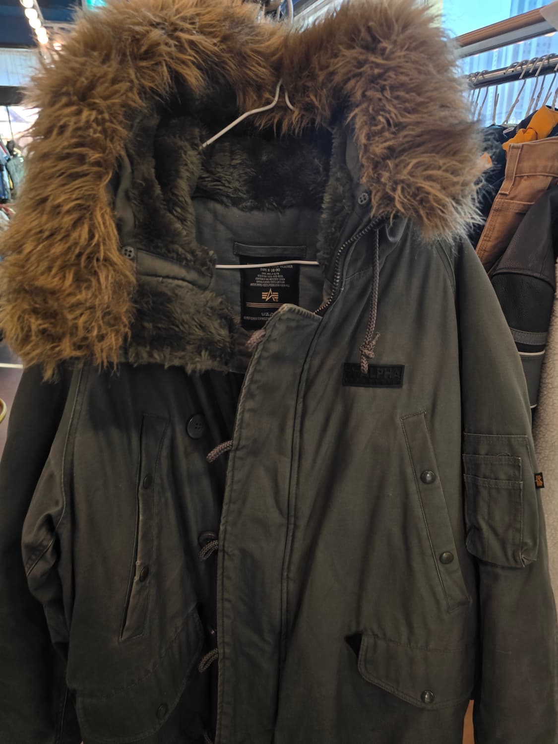 알파인더스트리  N3B 야상 점퍼 상품이미지1