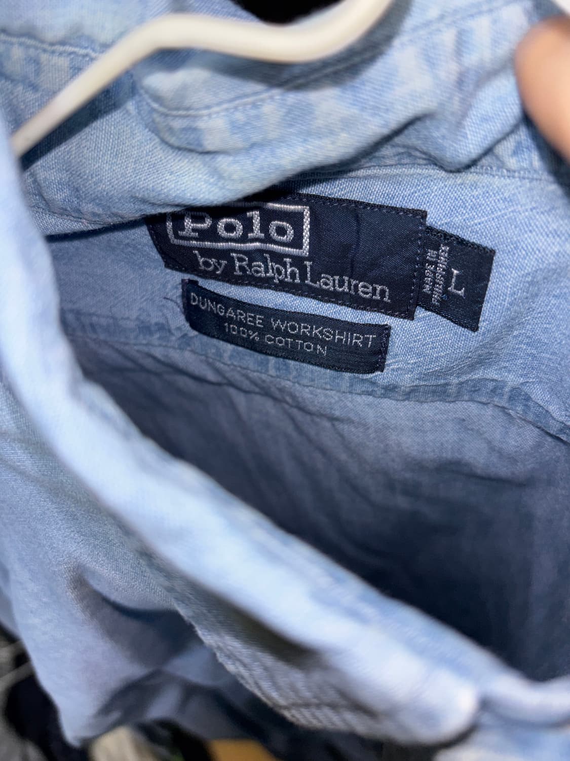 폴로 청 셔츠 상품이미지4