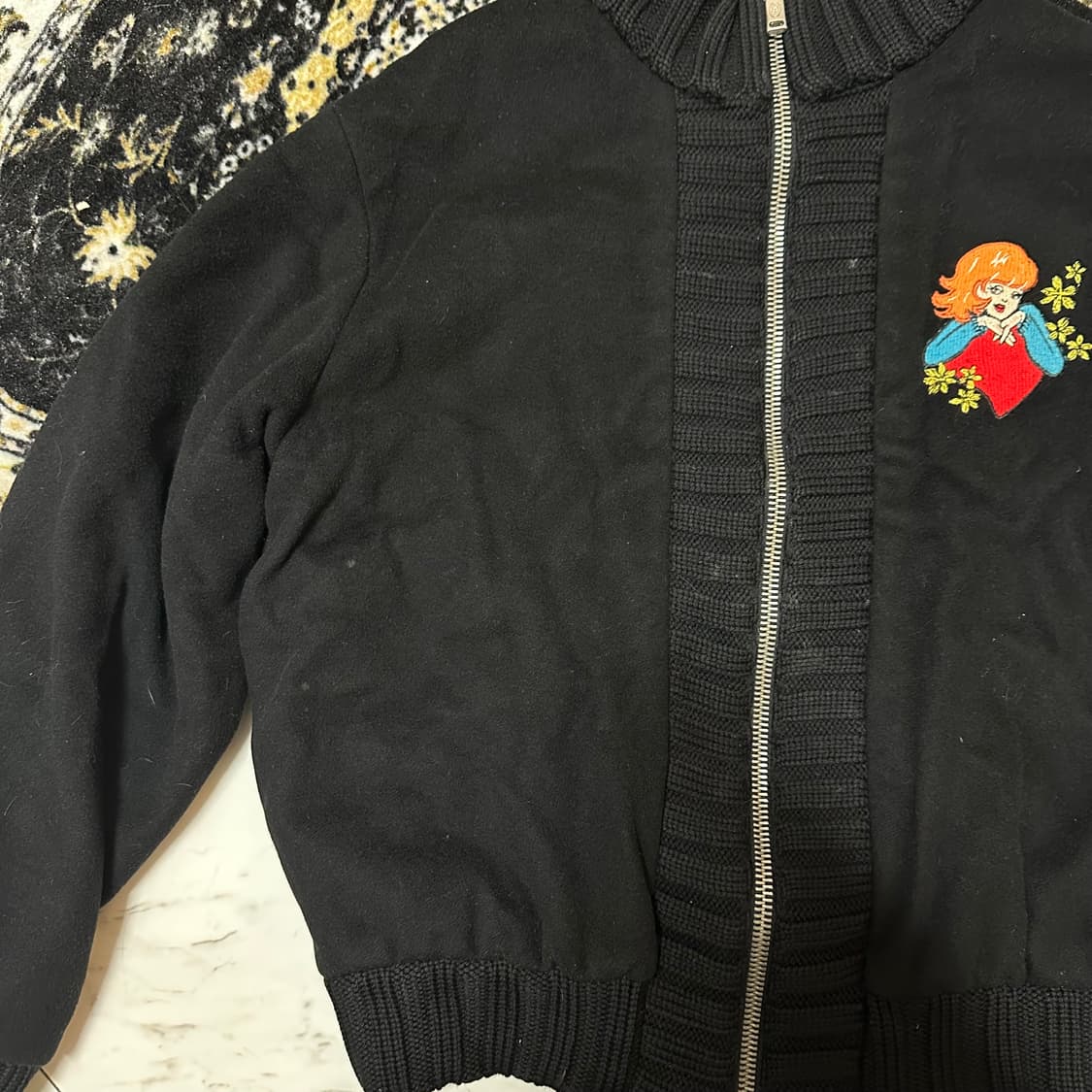 90s 까스텔바작 캐시미어 버진울 자켓 상품이미지3