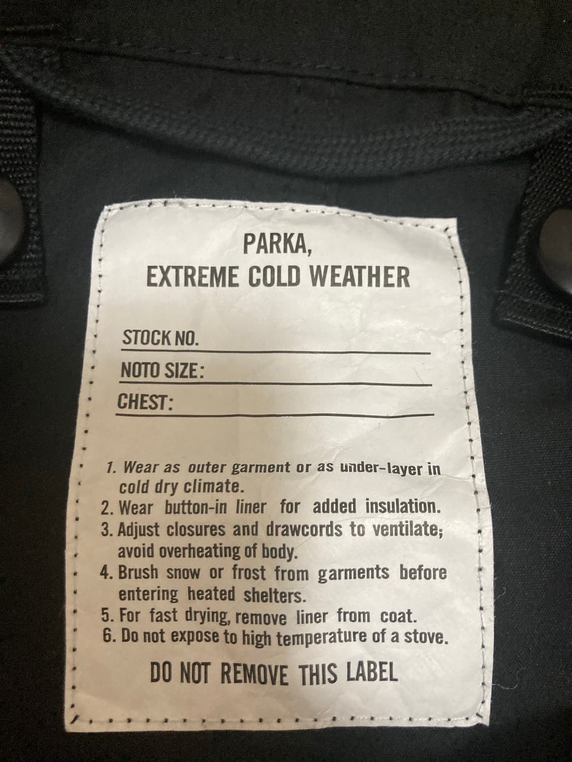 프릭스스토어 m65 숏파카 M 라이너 세트 상품이미지9