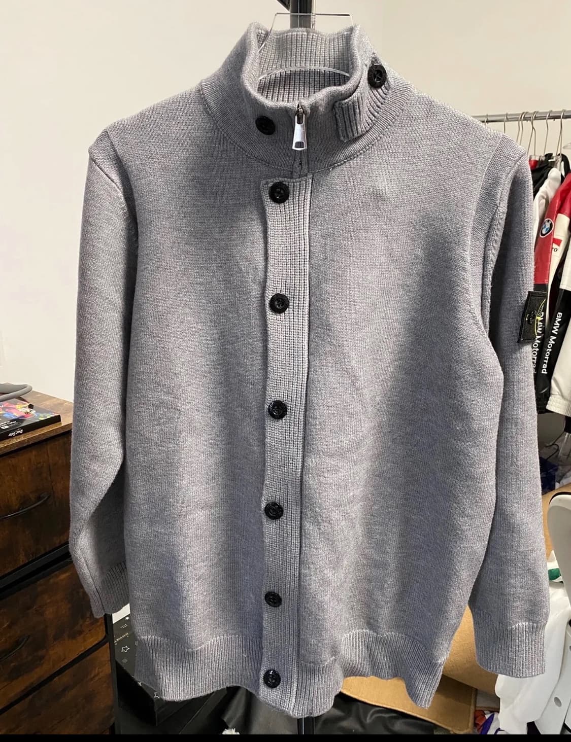 FW25 캐주얼 긴팔 싱글 니트 L 상품이미지1