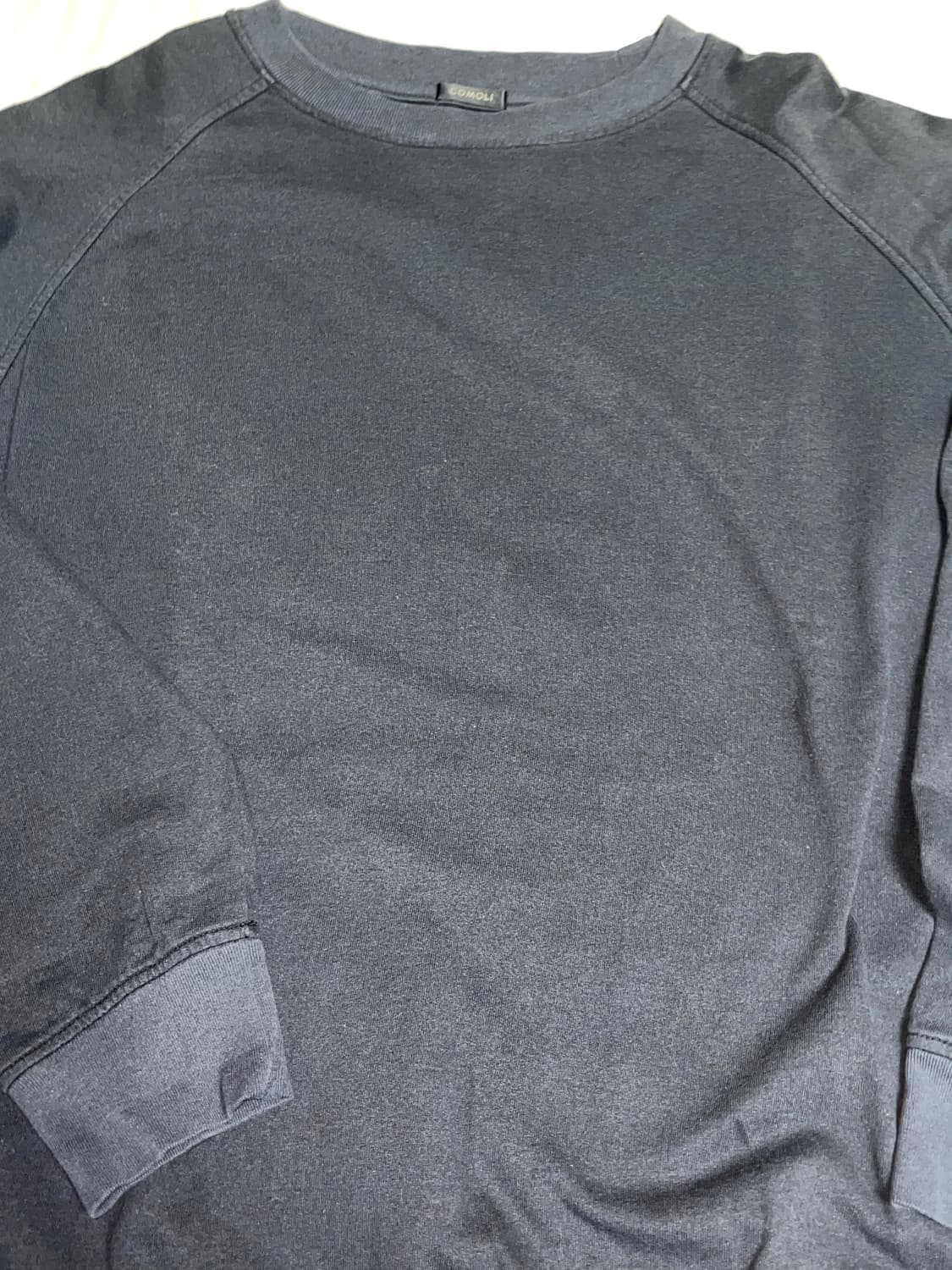 Comoli Sweatshirt Black 19aw 상품이미지3