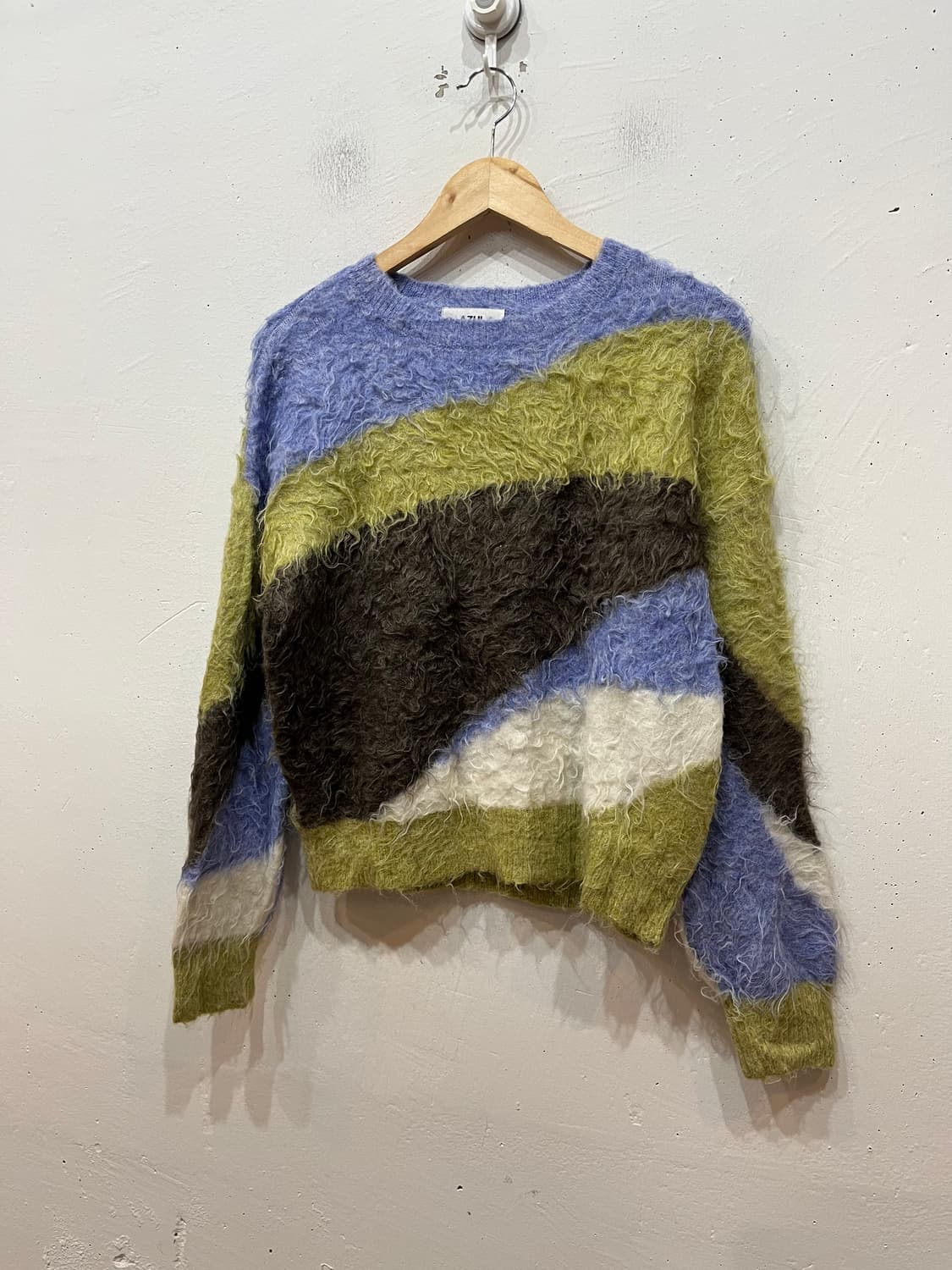 AZUL JPN 헤어리 파스텔 니트 우먼즈 상품이미지1