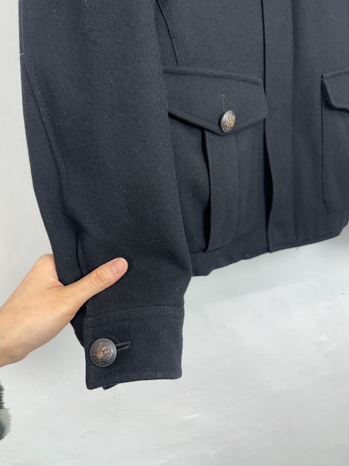 PS Paul Smith Button Detail Wool Jacket 상품이미지2