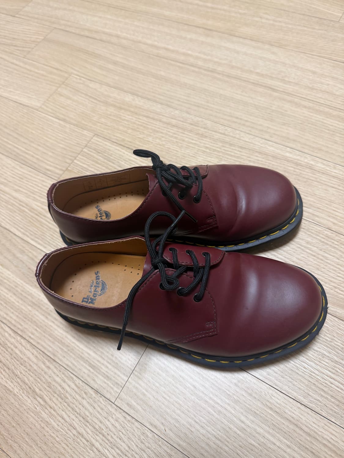 Uk5,240) 119,000원 닥터마틴 1461 스무스 체리 레드 상품이미지2