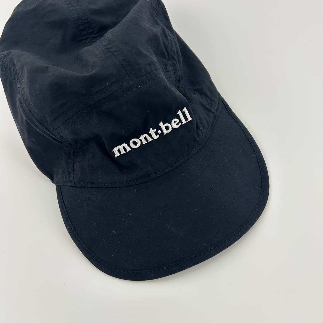 [mont-bell] 몽벨 로고 블랙 나일론 볼캡 상품이미지2