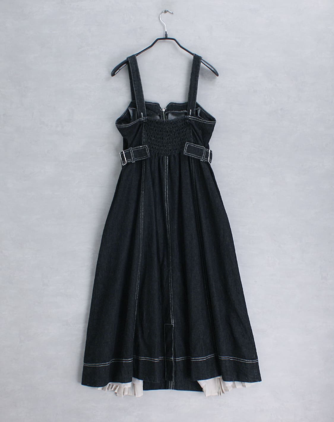 CPCM _ pleated switching denim ops_S4387 상품이미지7