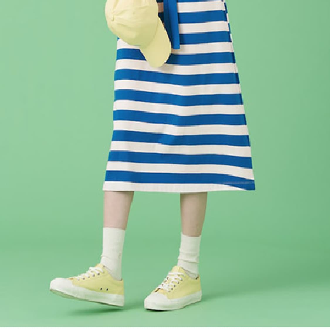 빈폴 레이디스 롱 원피스 카라 반팔 여성 M 거의새것  상품이미지2
