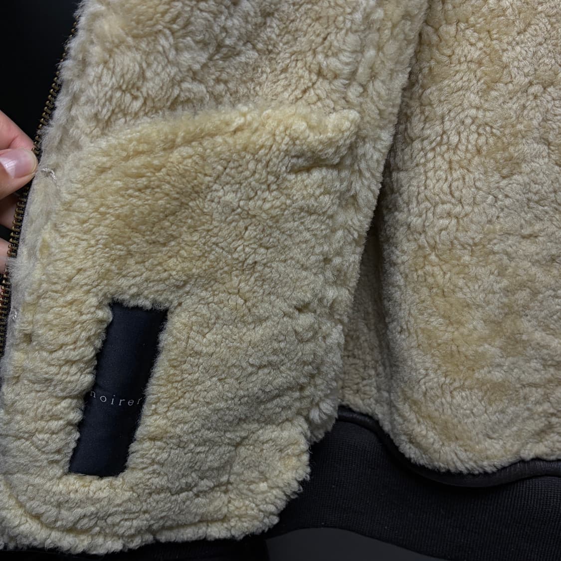 노이어 x KKST 깡 시어링 무스탕 42 상품이미지5