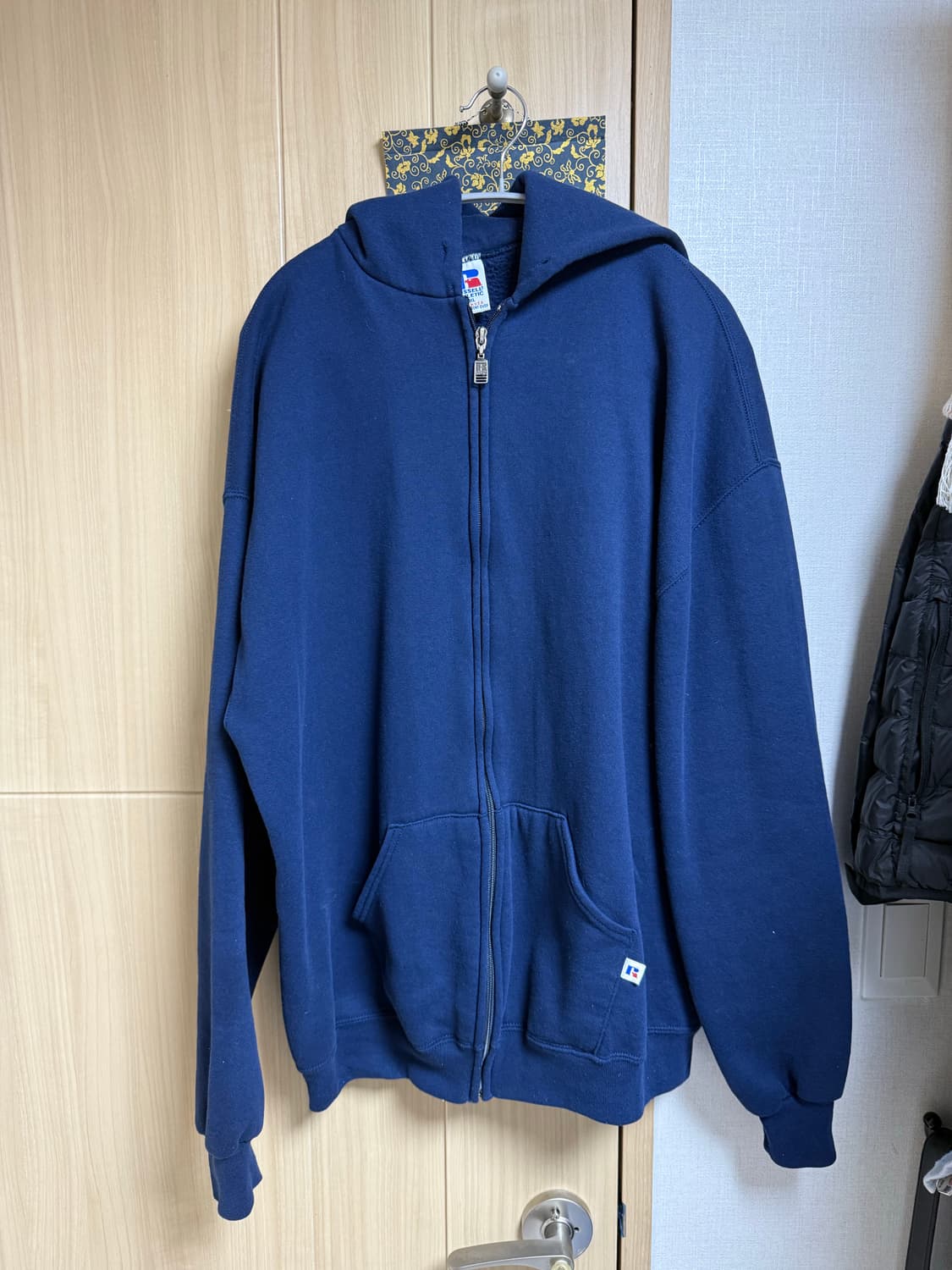 [XXL] 빈티지 러셀 후드집업 네이비 (usa) 상품이미지1