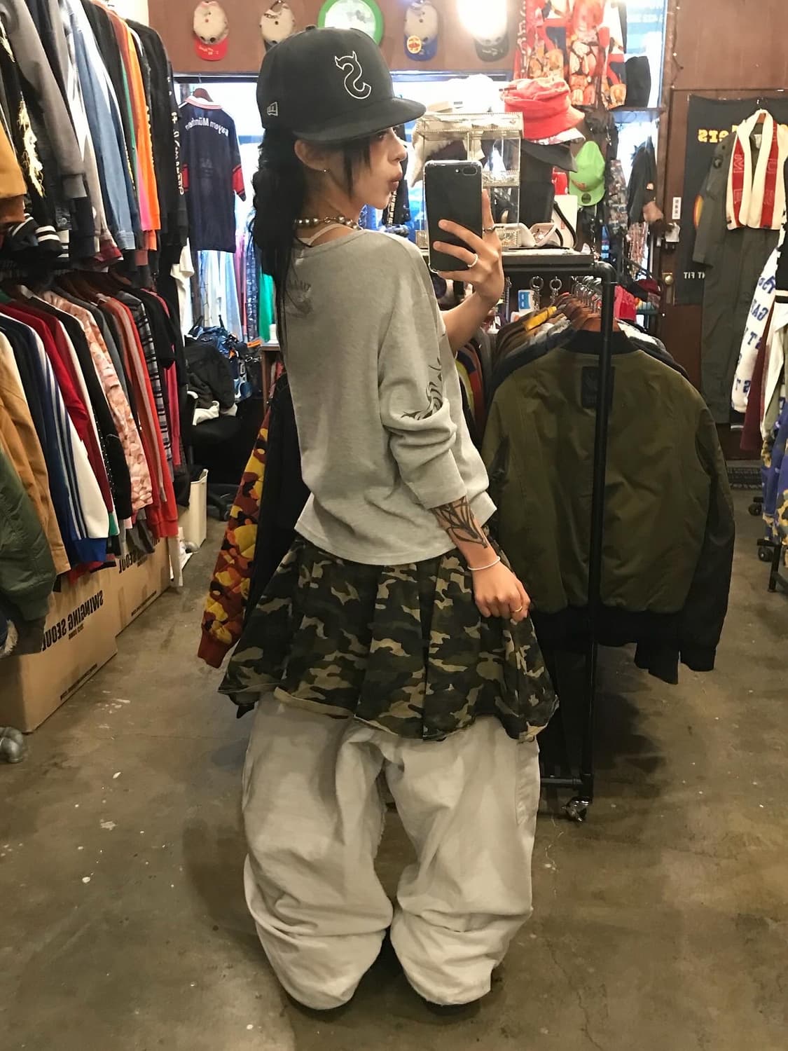 Harley-Davidson Half Long Sleeves 상품이미지5