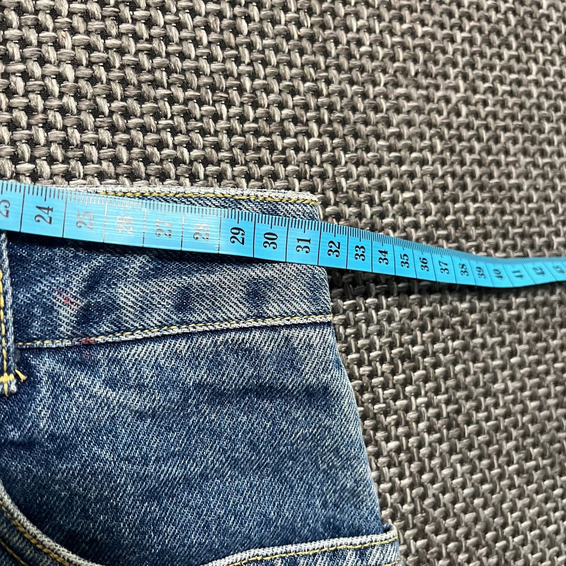 90s vintage guess 청치마 짧치 상품이미지6