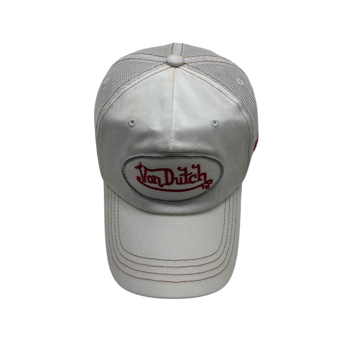 본더치 y2k 화이트 볼캡 상품이미지4