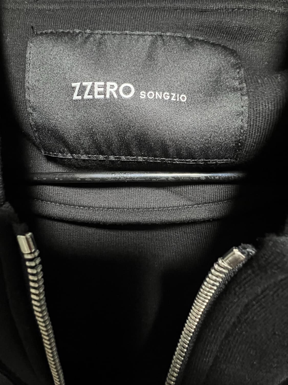 정품 송지오 지제로 러브 팬서 후드 집업 블랙 L 상품이미지3