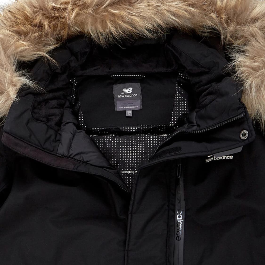 뉴발란스 UNI 숏패딩 블랙 상품이미지2