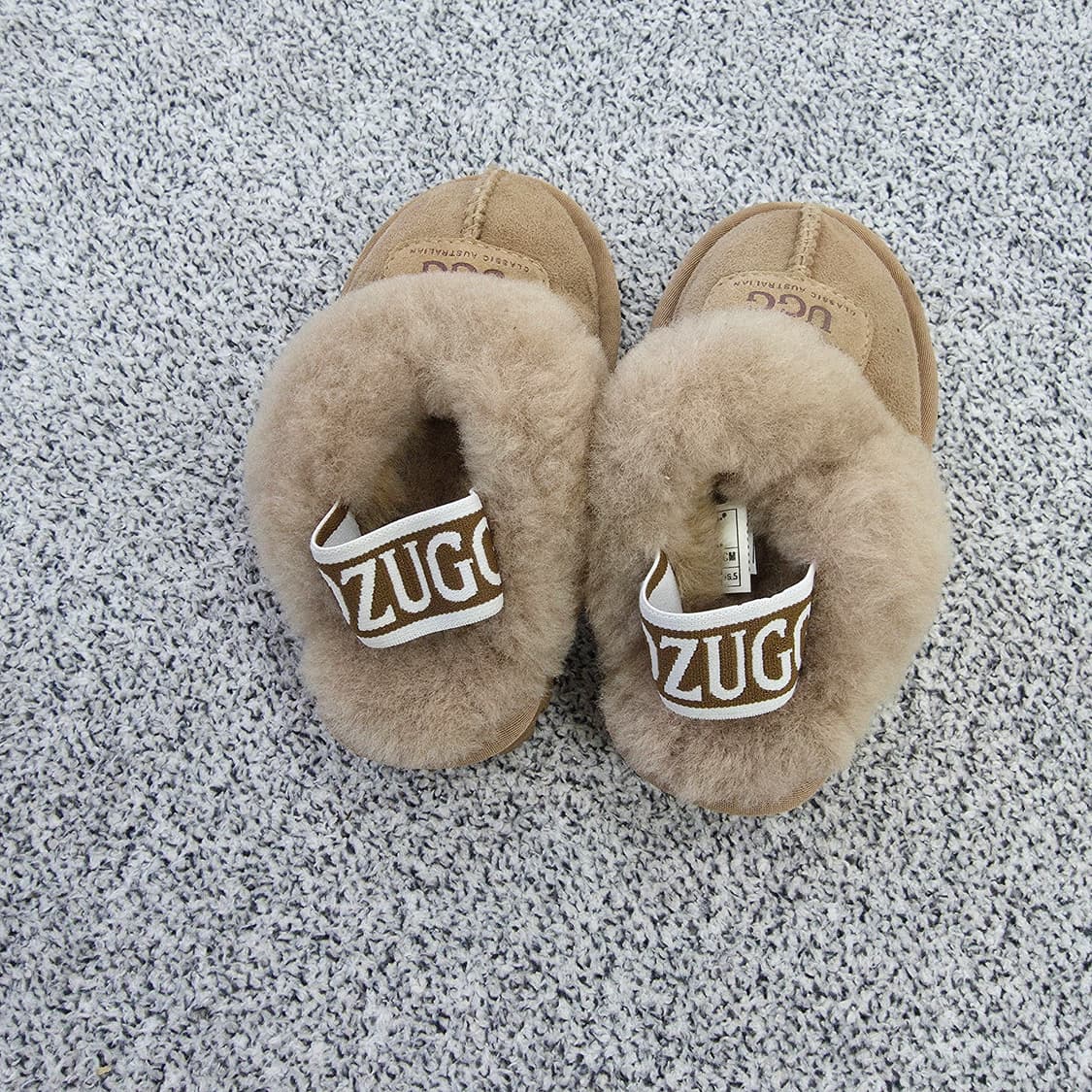 [165] 오즈웨어 키즈 아동 밴딩 어그 슬리퍼 0119J 상품이미지4