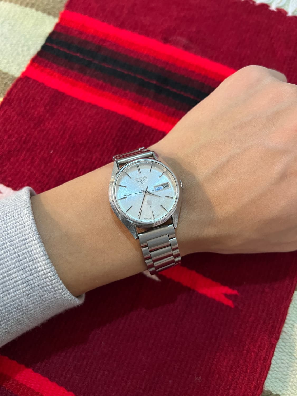 Seiko QZ 80년대 빈티지 워치 상품이미지3