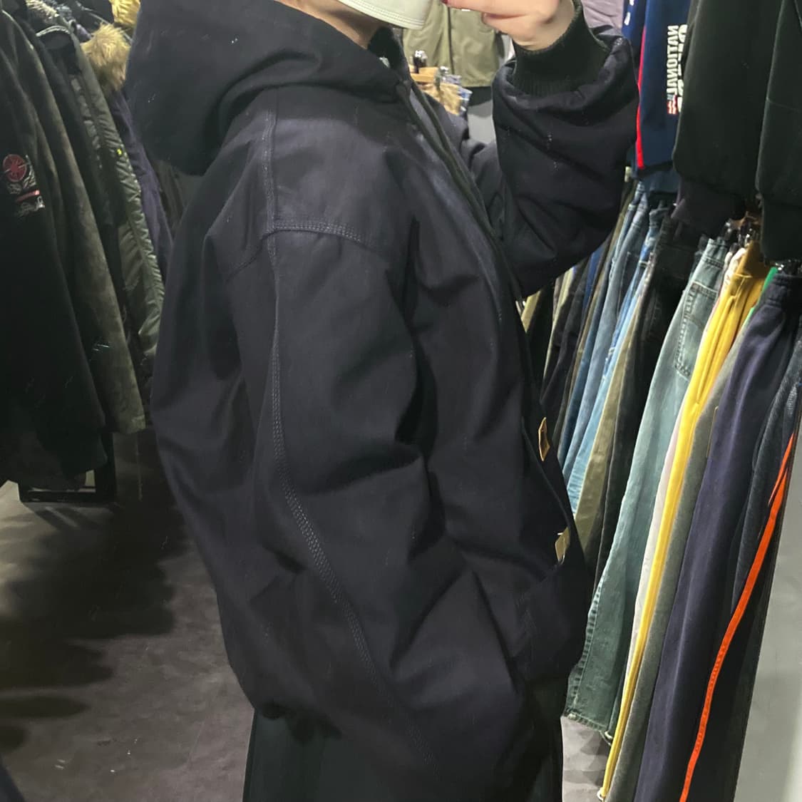 [IM] 칼하트 리메이크 워크자켓 네이비 상품이미지5