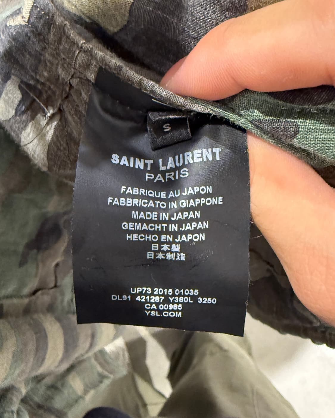 생로랑 셔츠 s 상품이미지4