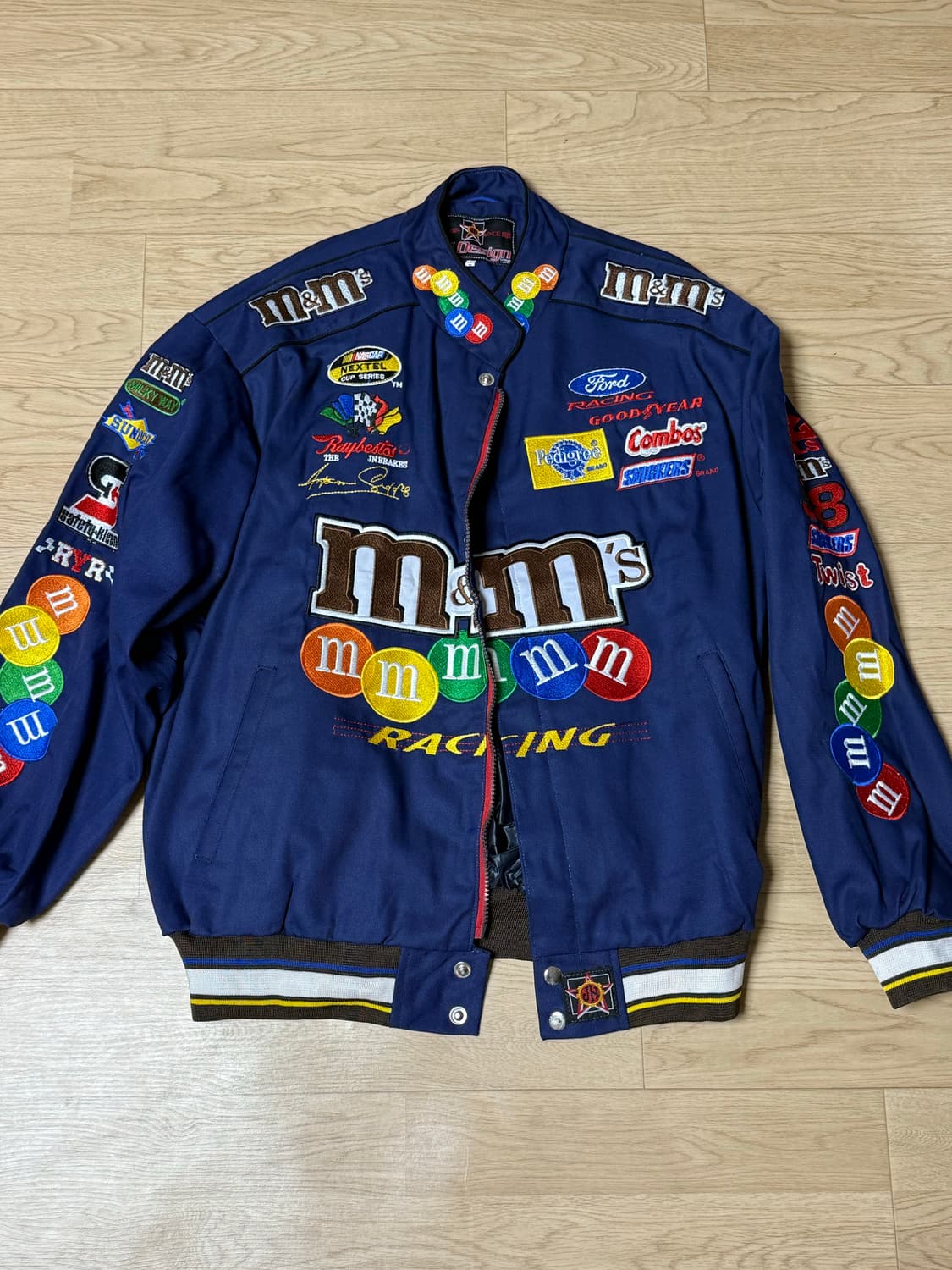 M&Ms 네이비 레이싱자켓 상품이미지1
