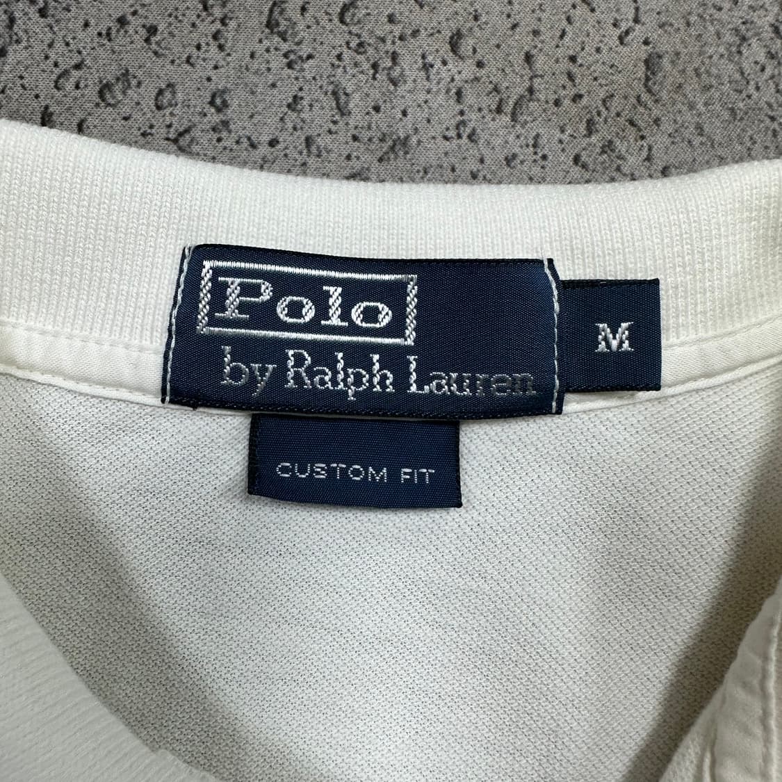 ✨ (바배) 폴로 랄프로렌 화이트 빅포니 카라 반팔티 상품이미지4