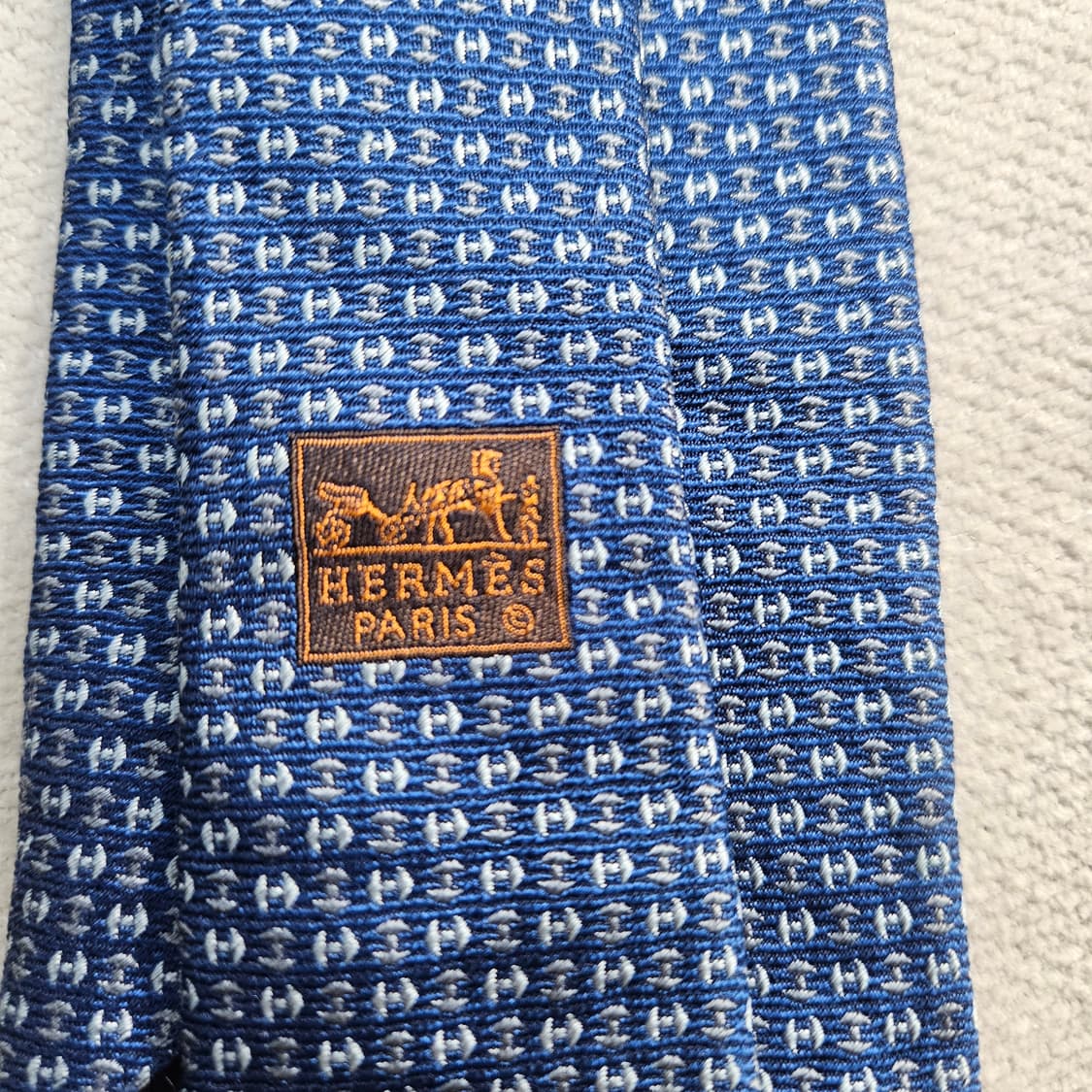 F 에르메스 넥타이 0408Y 상품이미지3