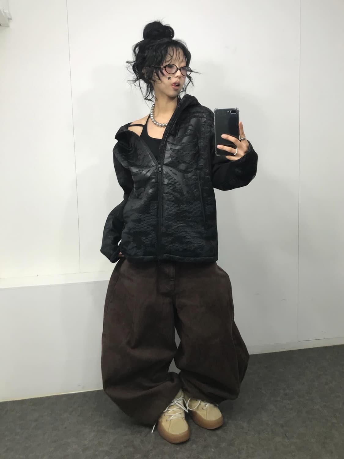 밴슨 메쉬 카모패턴 본 투웨이 후드집업 ( 대장 ) 상품이미지6