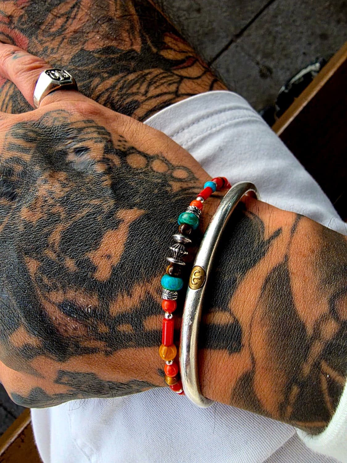 3Cross  silver 3 spirit Navajo bracelet 상품이미지7