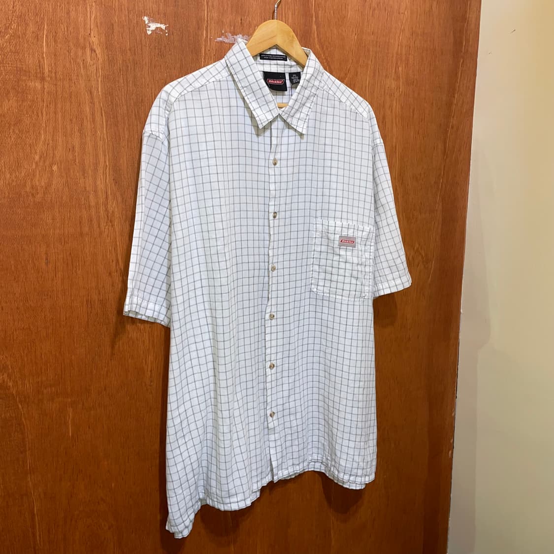 (2XL) Dickies 디키즈 체크 반팔 셔츠 상품이미지3