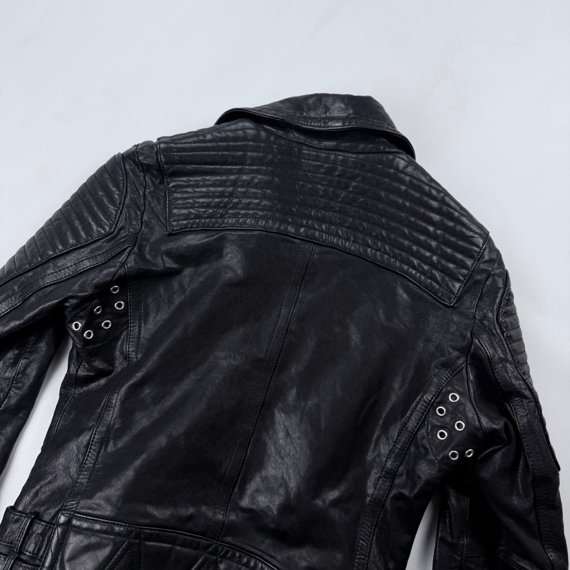 발망st 고트레더 바이커 자켓 상품이미지7