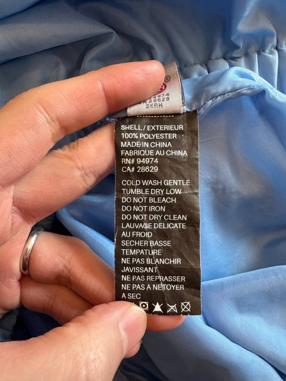 Mid 00s Stussy nylon half zip hooded pul 상품이미지5