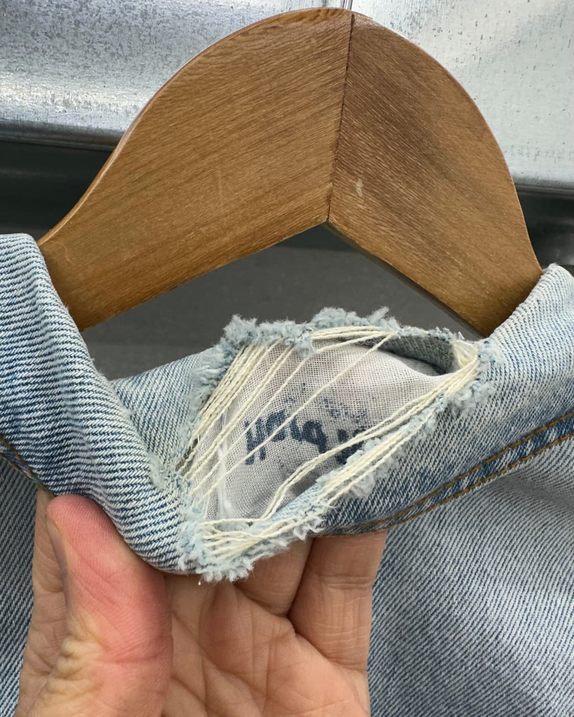 (2XL)90'S HARD ROCK CAFE 청자켓-M1309 상품이미지4