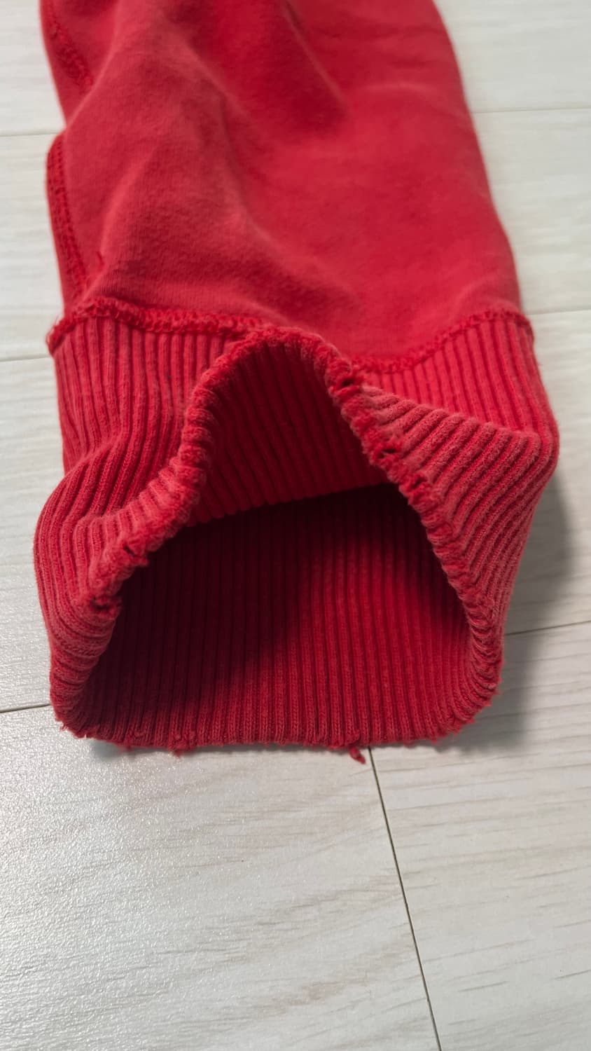 아베크롬비 후드 y2k 레드 L    남녀공용 상품이미지8