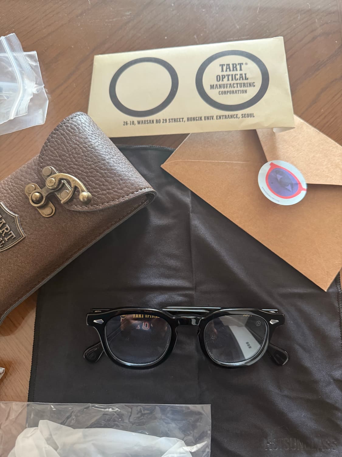타르트옵티컬 아넬 46사이즈 블랙  상품이미지3